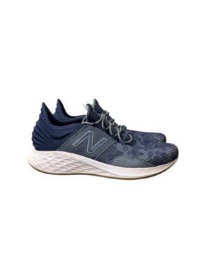New Balance Men's Size 10 Fresh Foam Roav Running Shoes Navy Blue Camo Used